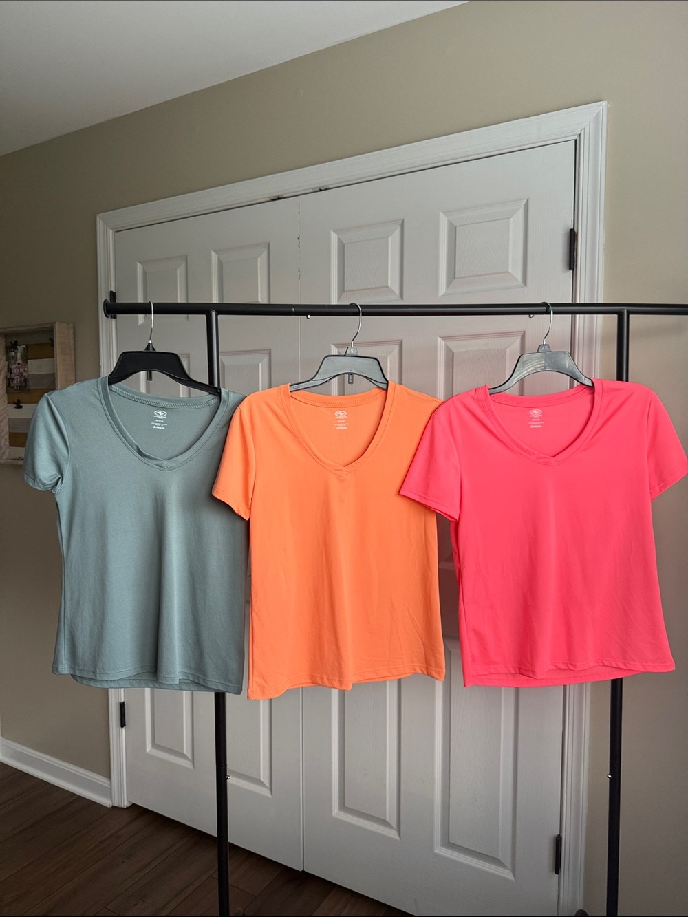 Athletic Works V Neck Lightweight Tops - SET OF THREE